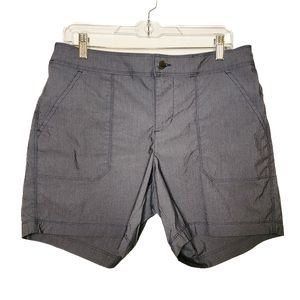 Columbia Hiking Shorts Gray Women's Sz 12 Outdoor Camping Pockets Moisture repel